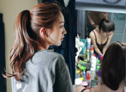 Chồng dí sâu vào lỗ sau, vợ há miệng kêu ‘sướng quá’