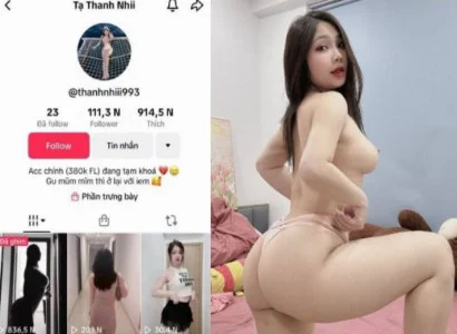 Em gái TikTok thả dáng khoe thân, cảnh nóng cực phê